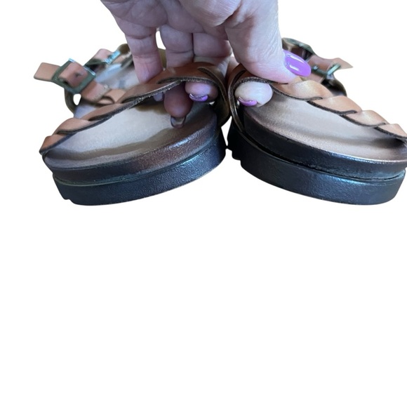 Laundry List Braided Beachy Boho Sandals SZ 9 - Picture 10 of 11